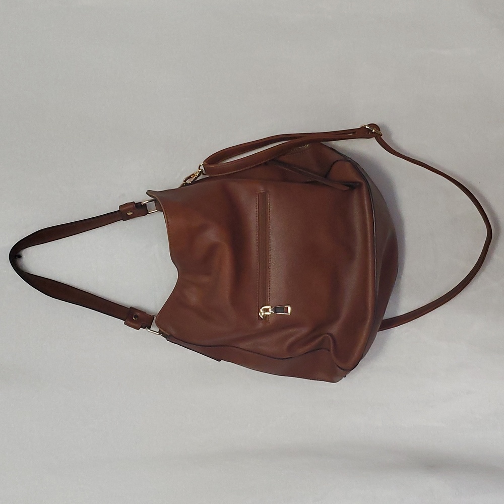 🏠 Realer Faux Leather Hobo Bucket Brown Purse